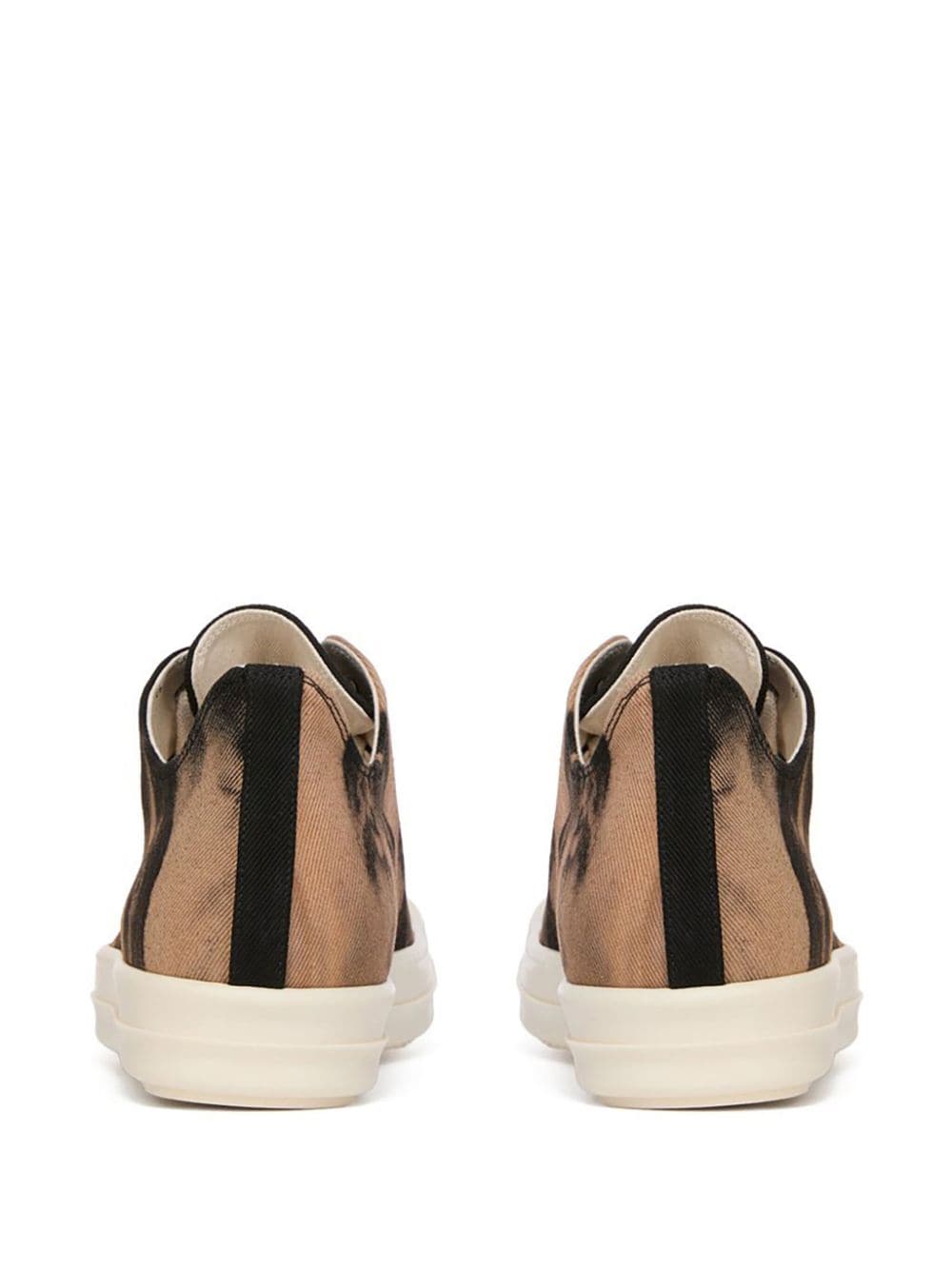 Rick Owens DRKSHDW Sneakers met tie-dye print Zwart