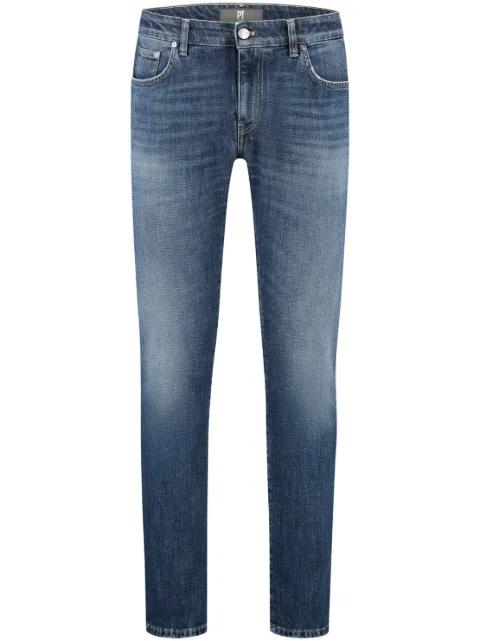 PT Torino logo patch jeans 