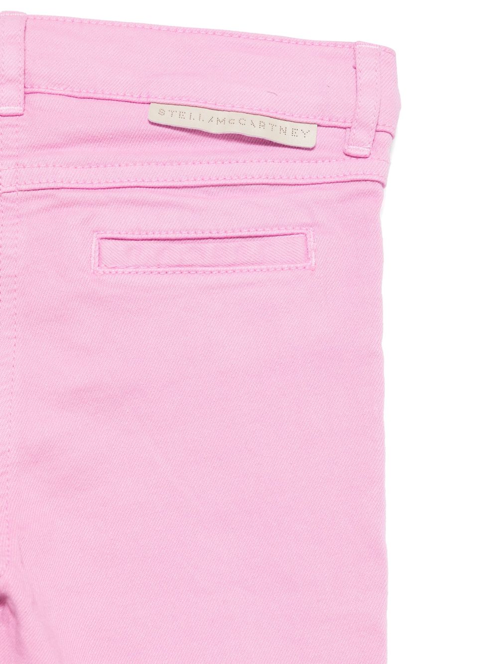 Shop Stella Mccartney Flared Jeans In Pink