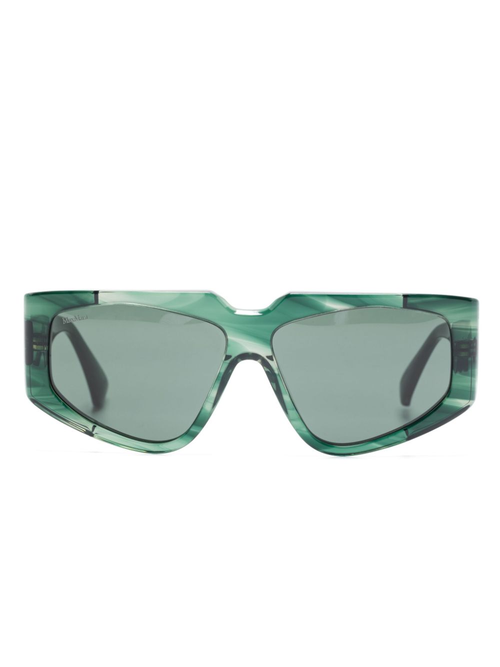 oversize-frame sunglasses