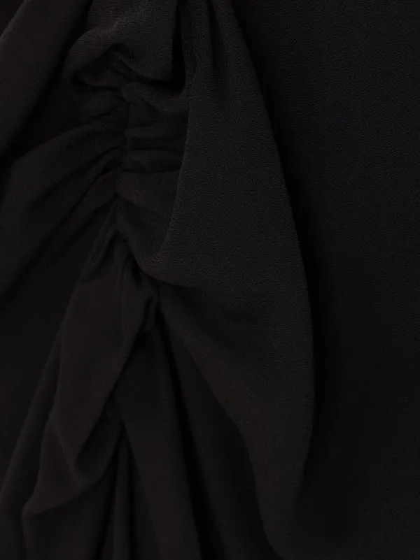 Vivienne Westwood Draped Dress | Black | FARFETCH PL