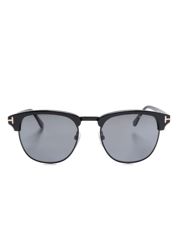 TOM FORD Eyewear Henry サングラス | ブラック | FARFETCH JP