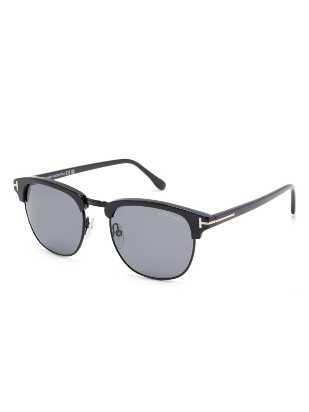 Shop Tom Ford Henry Sunglasses In Black