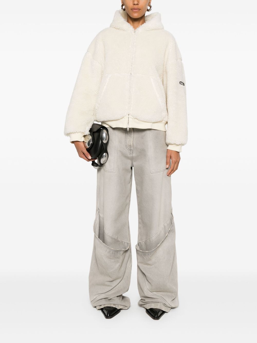 Balenciaga faux-shearling jacket Men