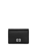 GANNI Bou flap card holder - Black