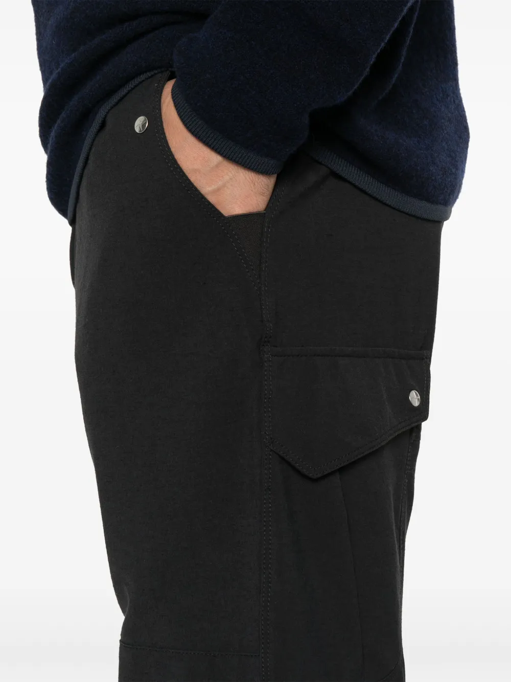 Stone Island Broek met toelopende pijpen Blauw