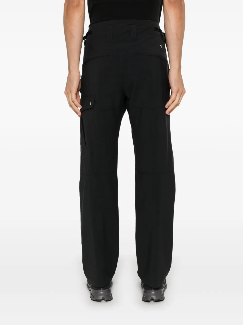Stone Island Broek met toelopende pijpen Blauw