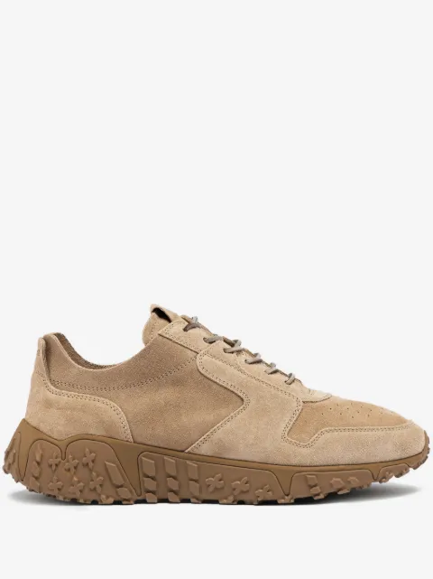 Buttero lace-up suede sneakers