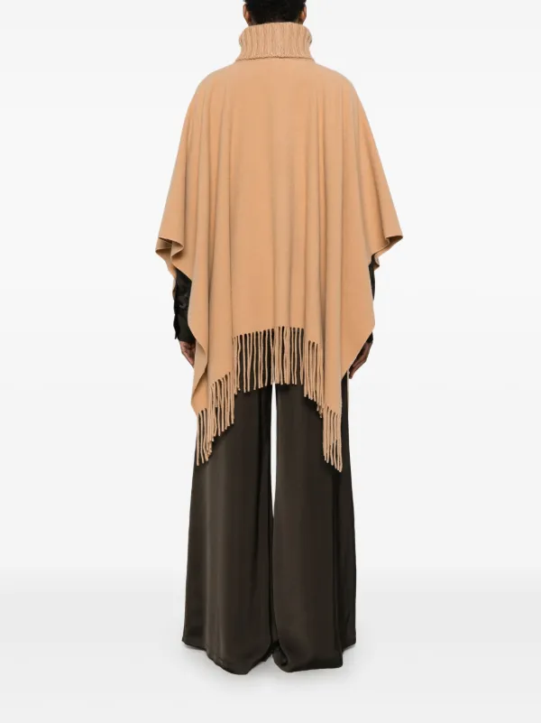 Fabiana Filippi Platinum Lucky ポンチョ | ブラウン | FARFETCH JP