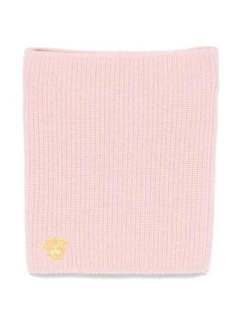 Versace Kids Medusa Head snood scarf