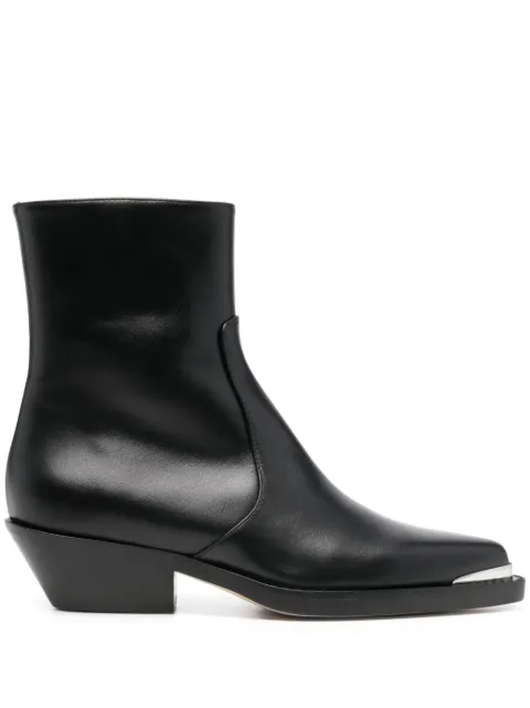 Anna F. 40mm cowboy ankle boots