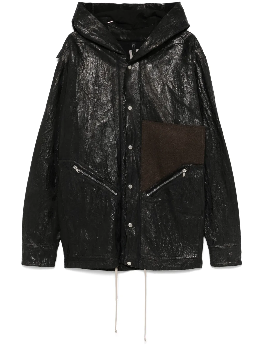 Rick Owens Tour jas Zwart