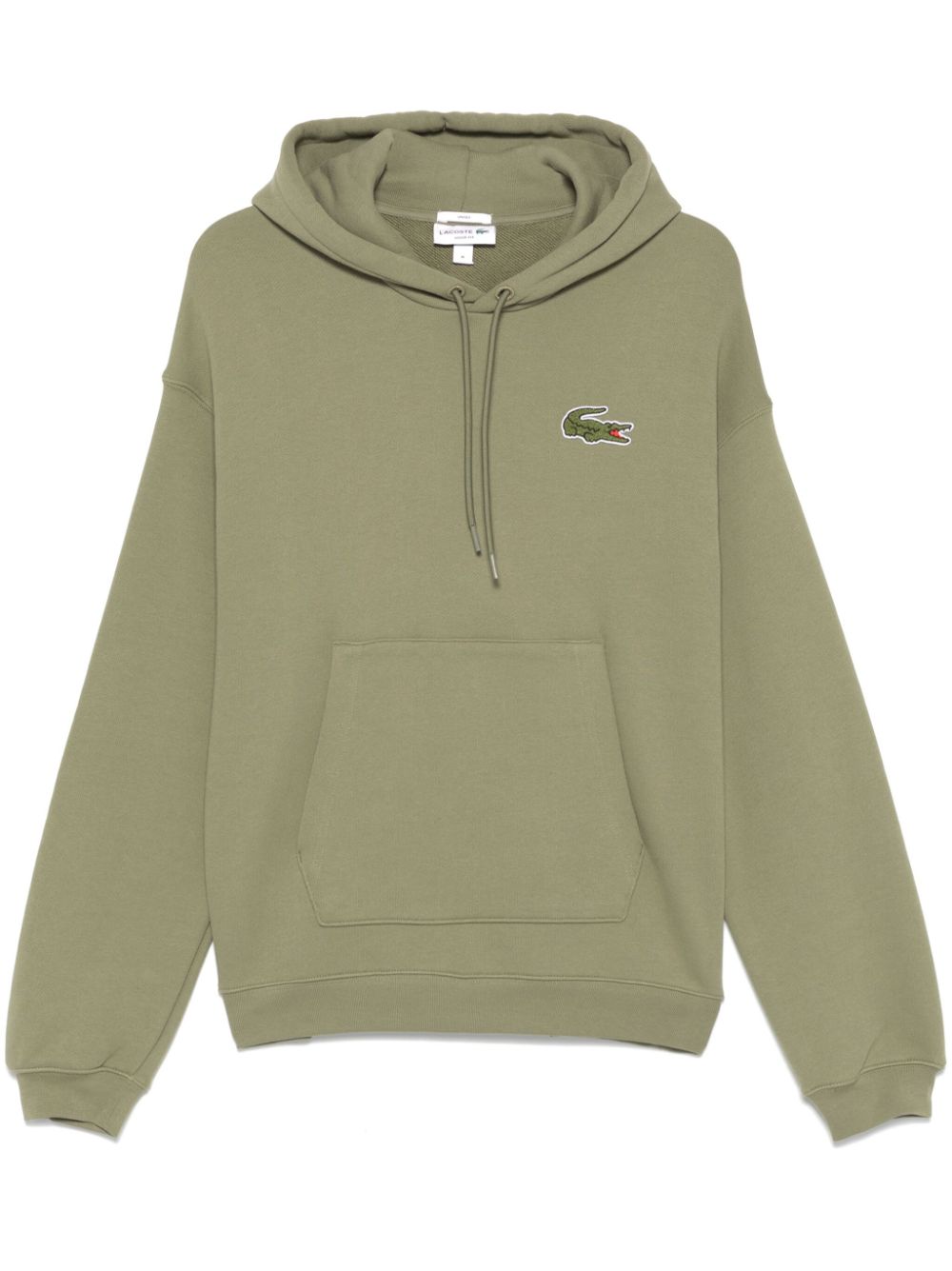 Lacoste Felpa con applicazione logo - Verde