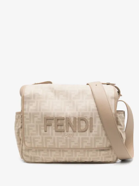 Fendi Kids FF-pattern print changing bag