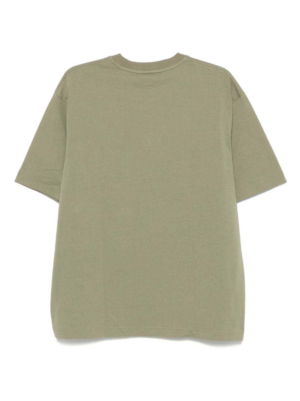 Lacoste Katoenen T-shirt met logopatch - Groen