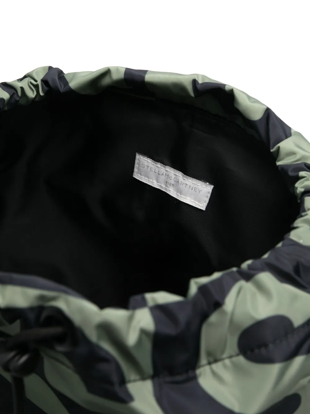 Stella McCartney Kids Rugzak met logoprint Zwart