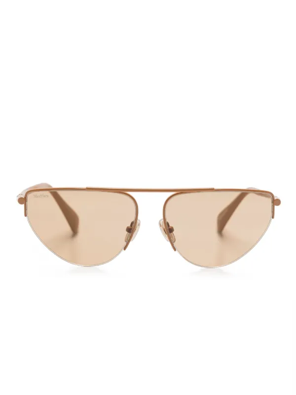 Max Mara Gafas De Sol Max Mara Eyewear Lentes De Sol Menton Marrón