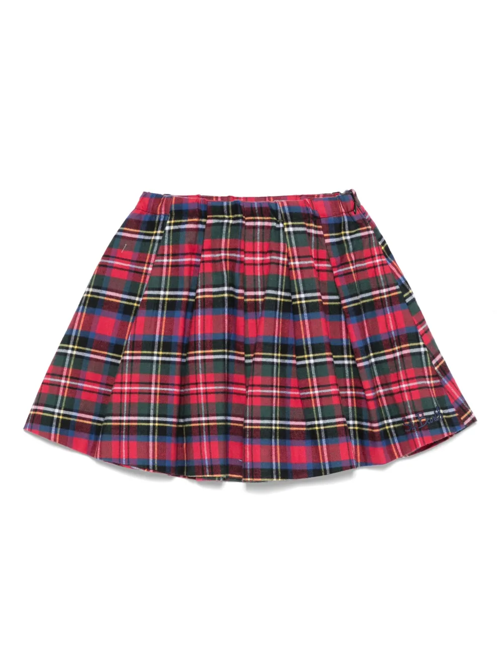 MC2 Saint Barth Kids プリーツ スカート - レッド MC2 Saint Barth Kids プリーツ スカート - レッド