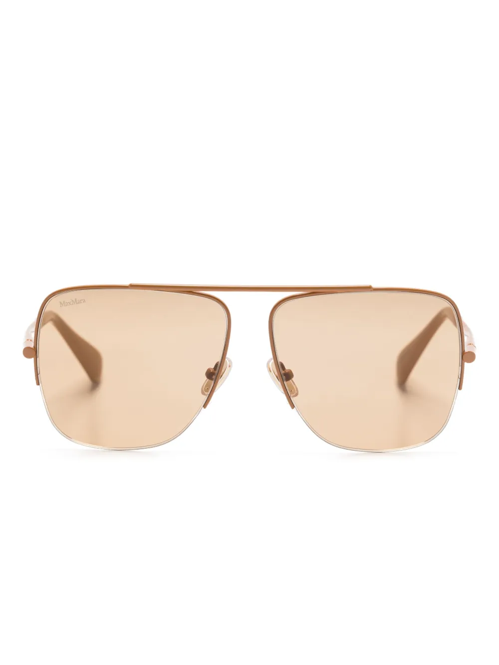 Max Mara Eyewear Menton 3 Sunglasses In 褐色