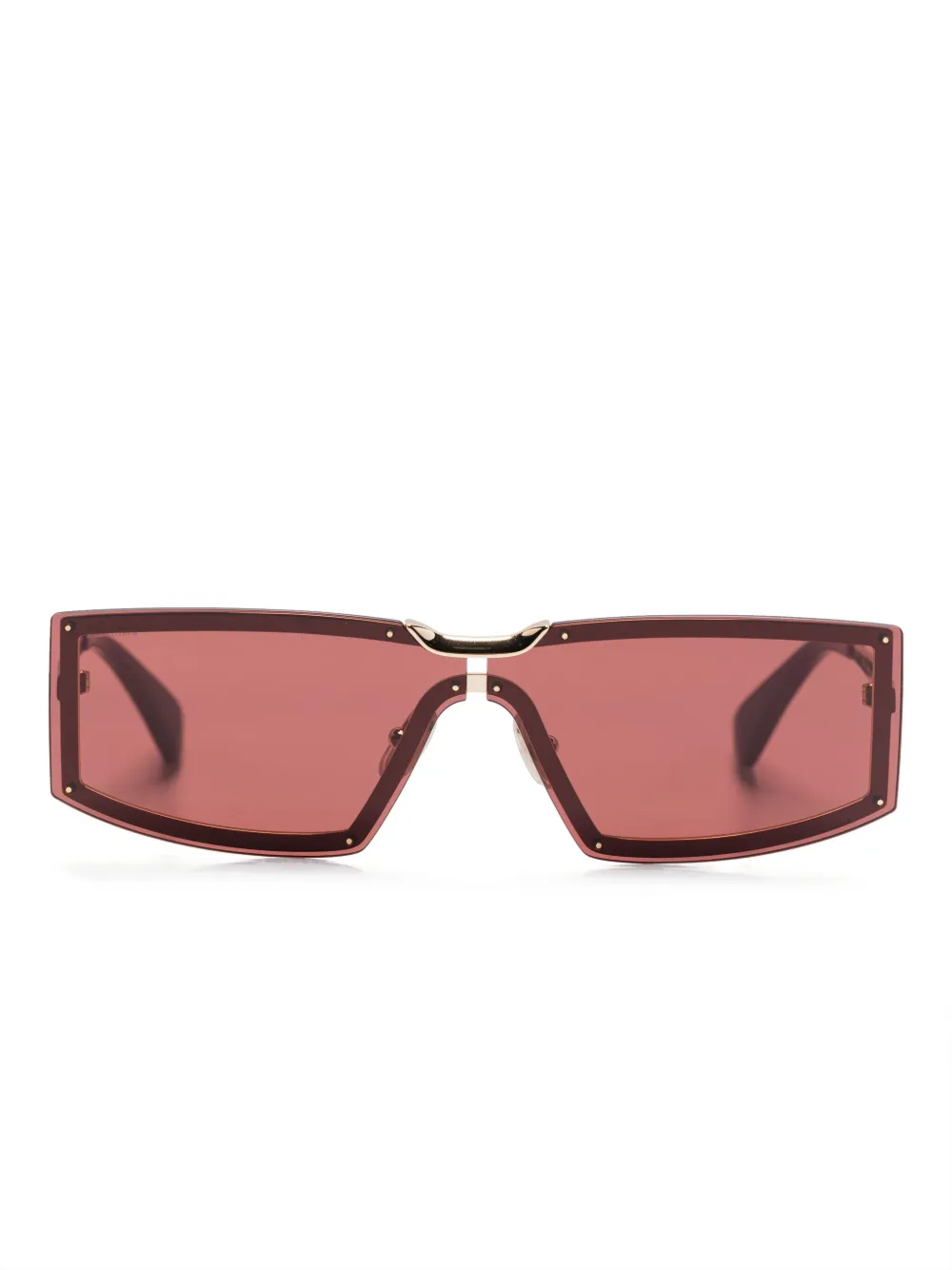 Max Mara Eyewear Miller 1 Sunglasses In 金色