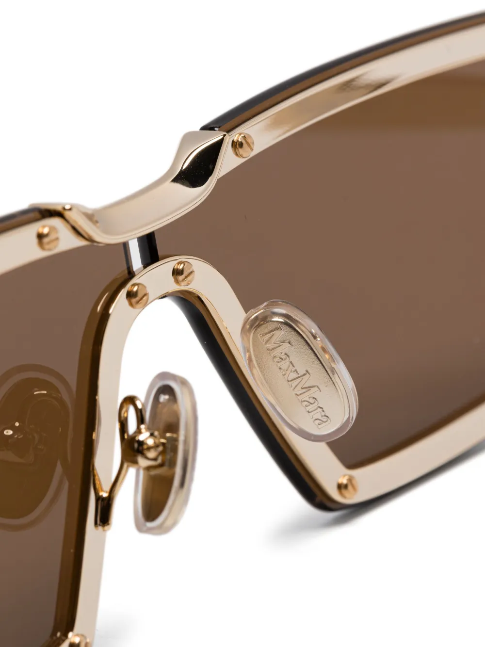 Max Mara Eyewear Miller1 zonnebril Bruin