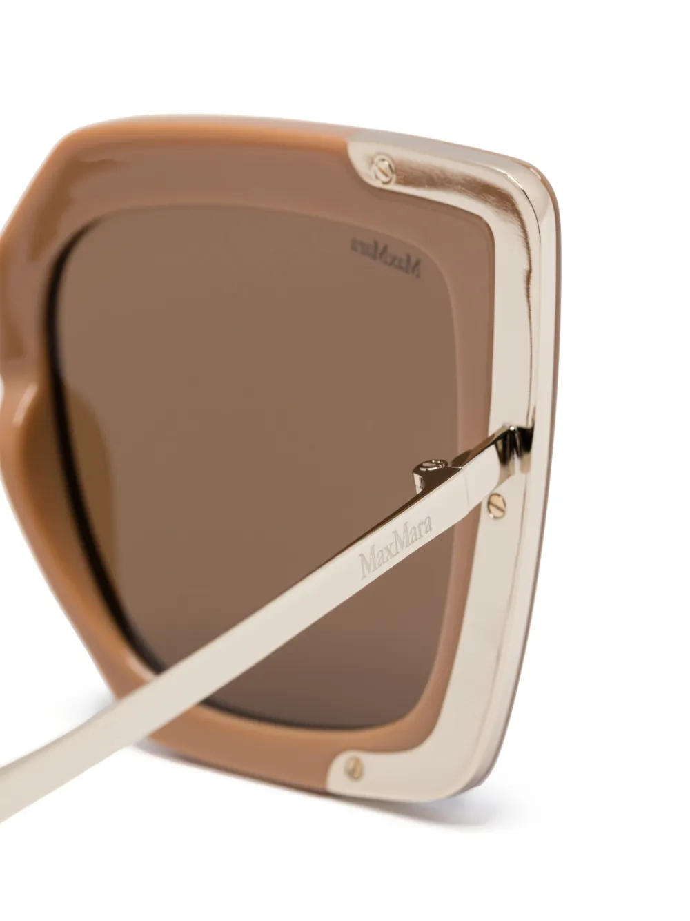 Max Mara Eyewear MM0051 zonnebril Goud