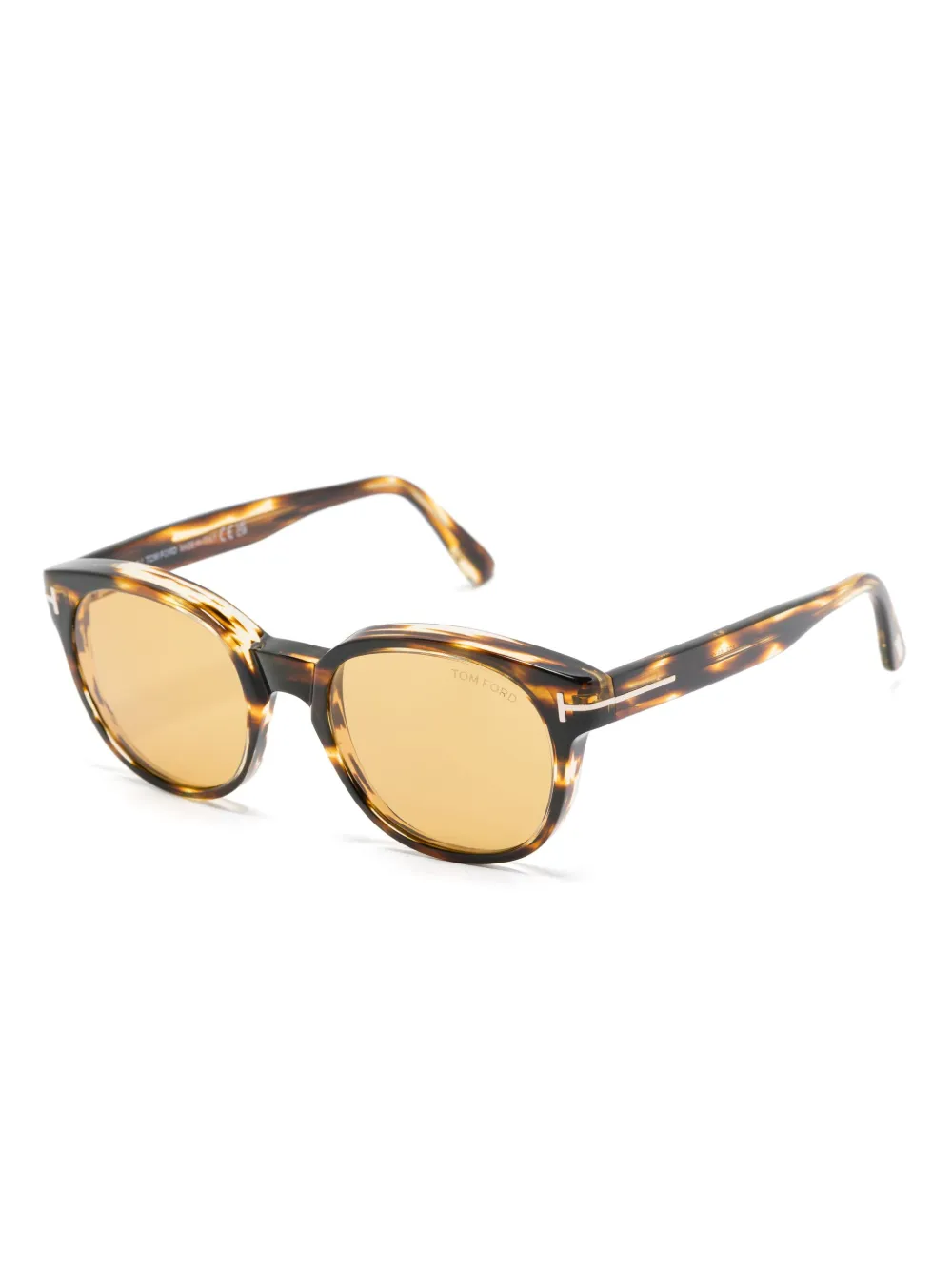 tomfordeyewear TOM FORD Eyewear Mert zonnebril - Bruin