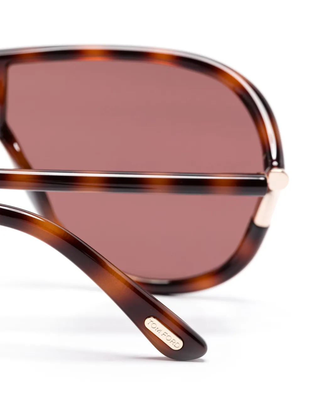 TOM FORD Eyewear Axel zonnebril Bruin