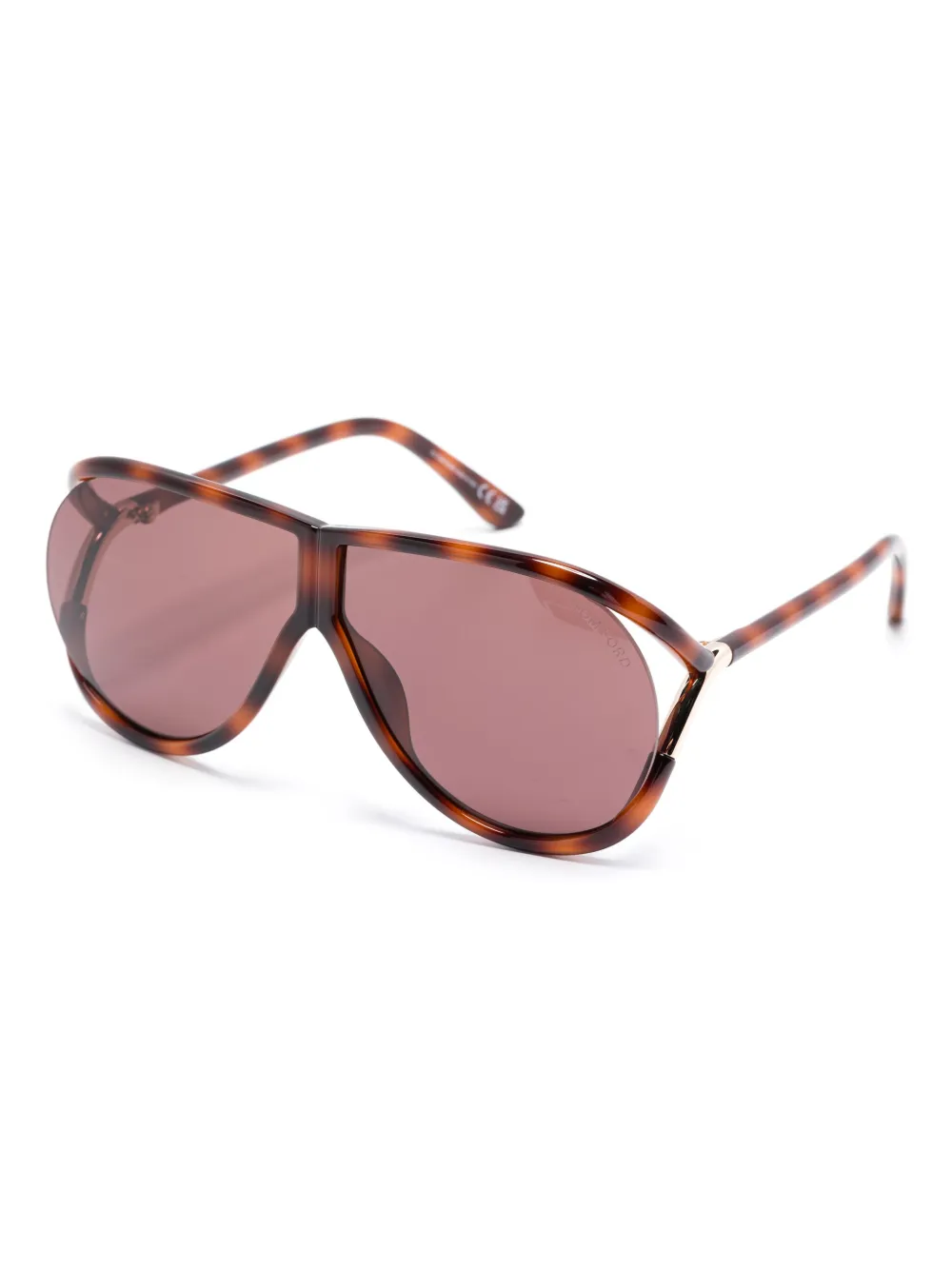 tomfordeyewear TOM FORD Eyewear Axel zonnebril - Bruin