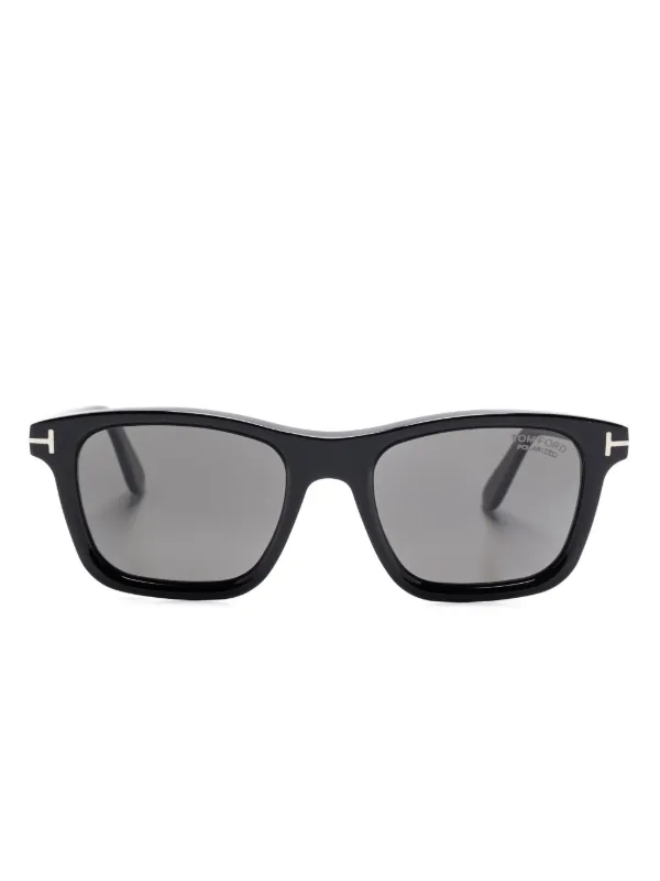 TOM FORD Eyewear スクエアフレーム サングラス | ブラック | FARFETCH JP
