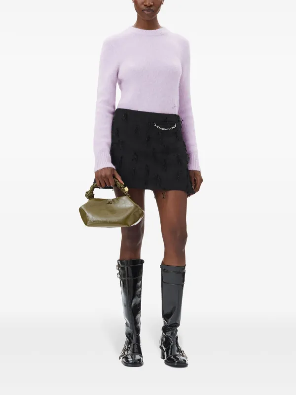 GANNI 売れ筋商品|||ガニー ニット&セーター アウター レディース Sweaters Purple 楽天市場】Ganni（ニット・セーター｜トップス）：レディース