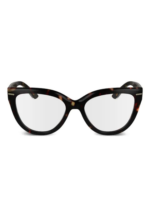 Calvin Klein tortoiseshell-pattern cat-eye frame glasses