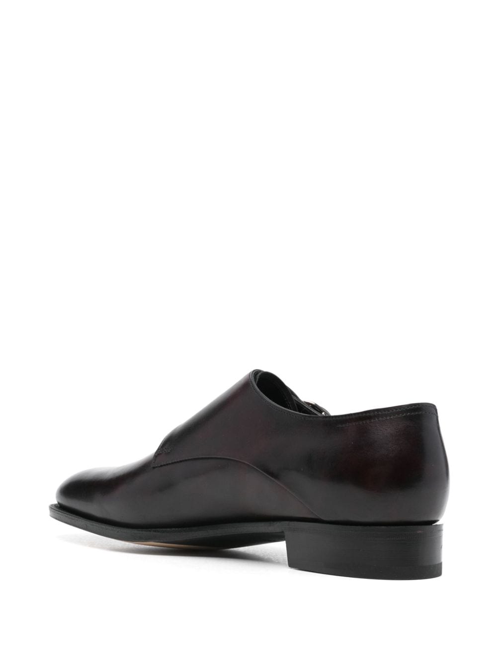 Shop John Lobb Victor Monk Shoes In Red