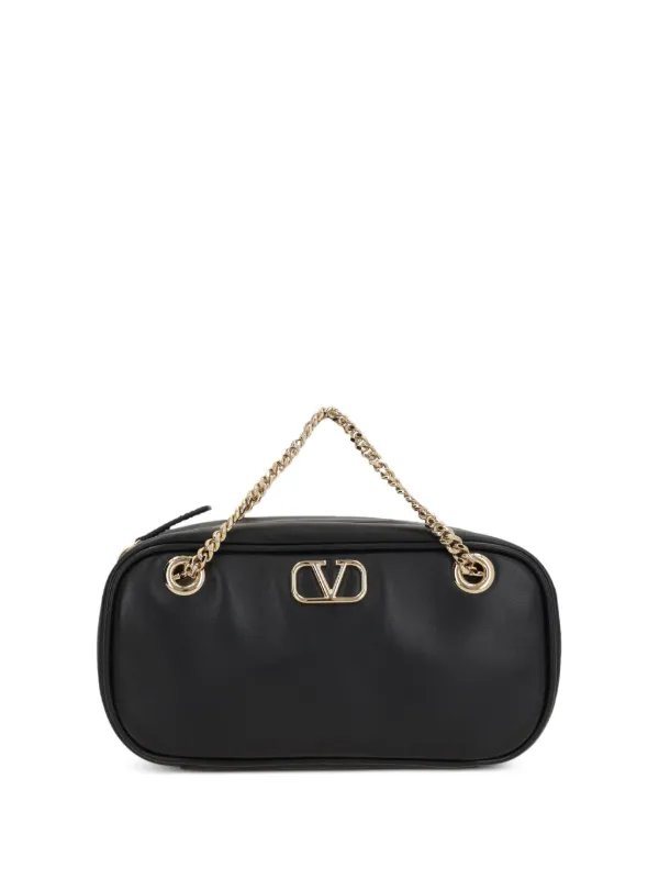 【VALENTINO】Vロゴシグネチャー ミニバッグ ブラック Valentino Garavani Vロゴ シグネチャー ミニバッグ | ブラック