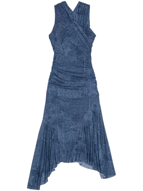GANNI Marl midi dress