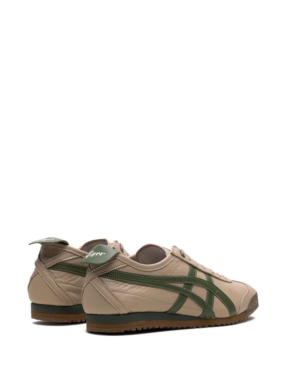 Shop Onitsuka Tiger Tiger Mexico 66 Sd "beige/green" Sneakers In Neutrals