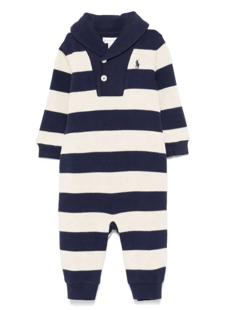POLO RALPH LAUREN KIDS striped romper
