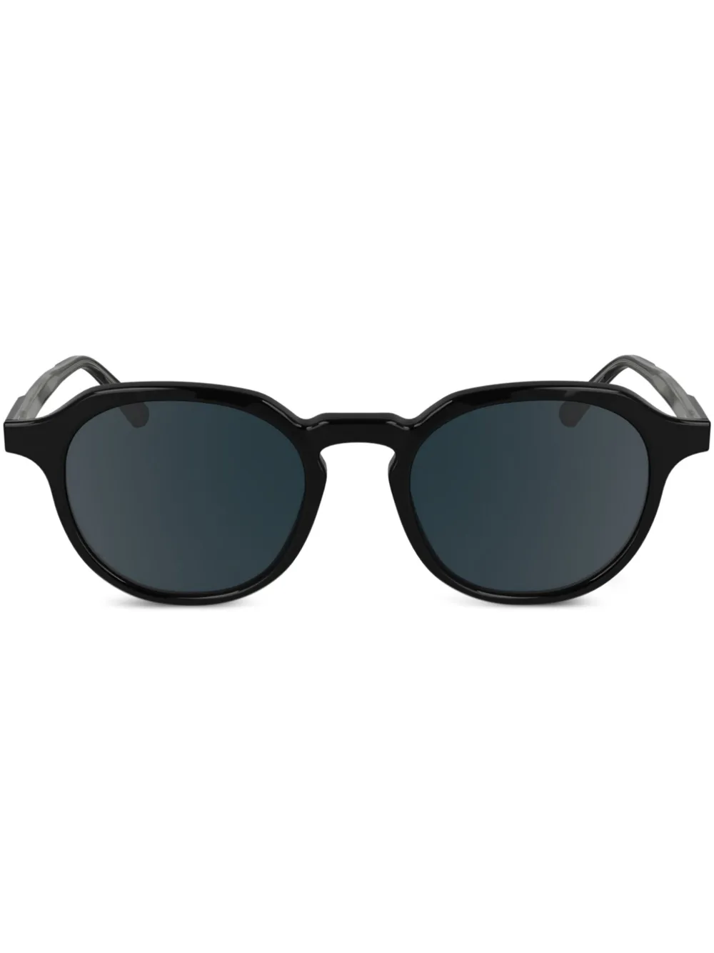 Calvin Klein lunettes de vue à monture pantos | noir | Image 1
