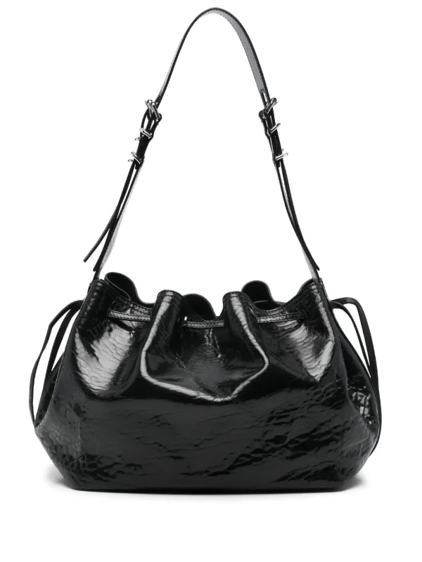 バッグ・カバンその他 Givenchy Pumpkin medium bag in black cracked patent leather 25563227_55673661_600.jpg