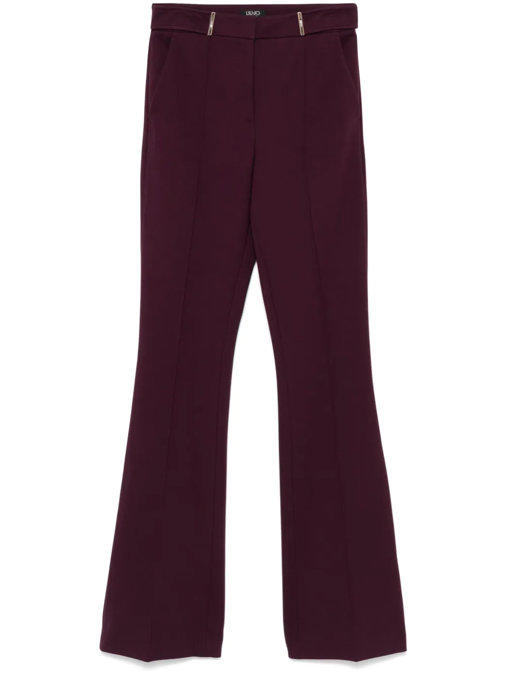 LIU JO wide-leg trousers - Purple