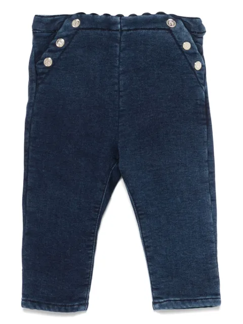 Tartine Et Chocolat bleach-wash trousers