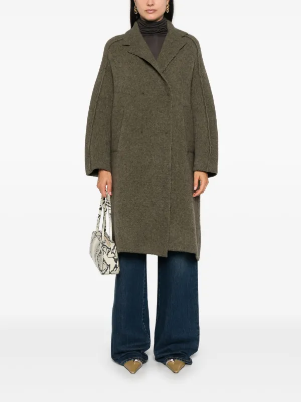 Boboutic double-breasted Coat | Green | FARFETCH GE