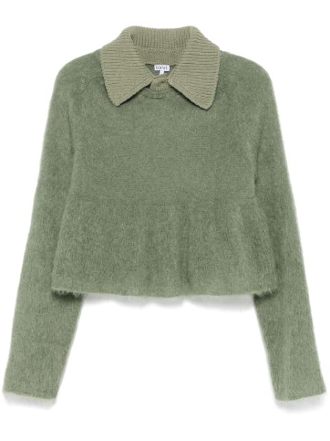 LOEWE spread-collar sweater Women