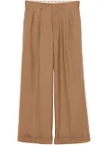 Junya Watanabe MAN pleat-detail trousers - Neutrals