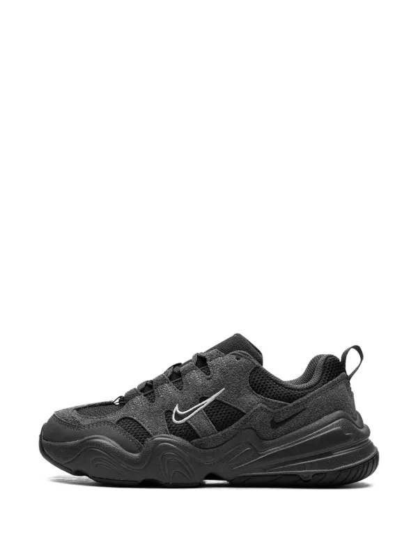 nike black tech trainer gym shoes
