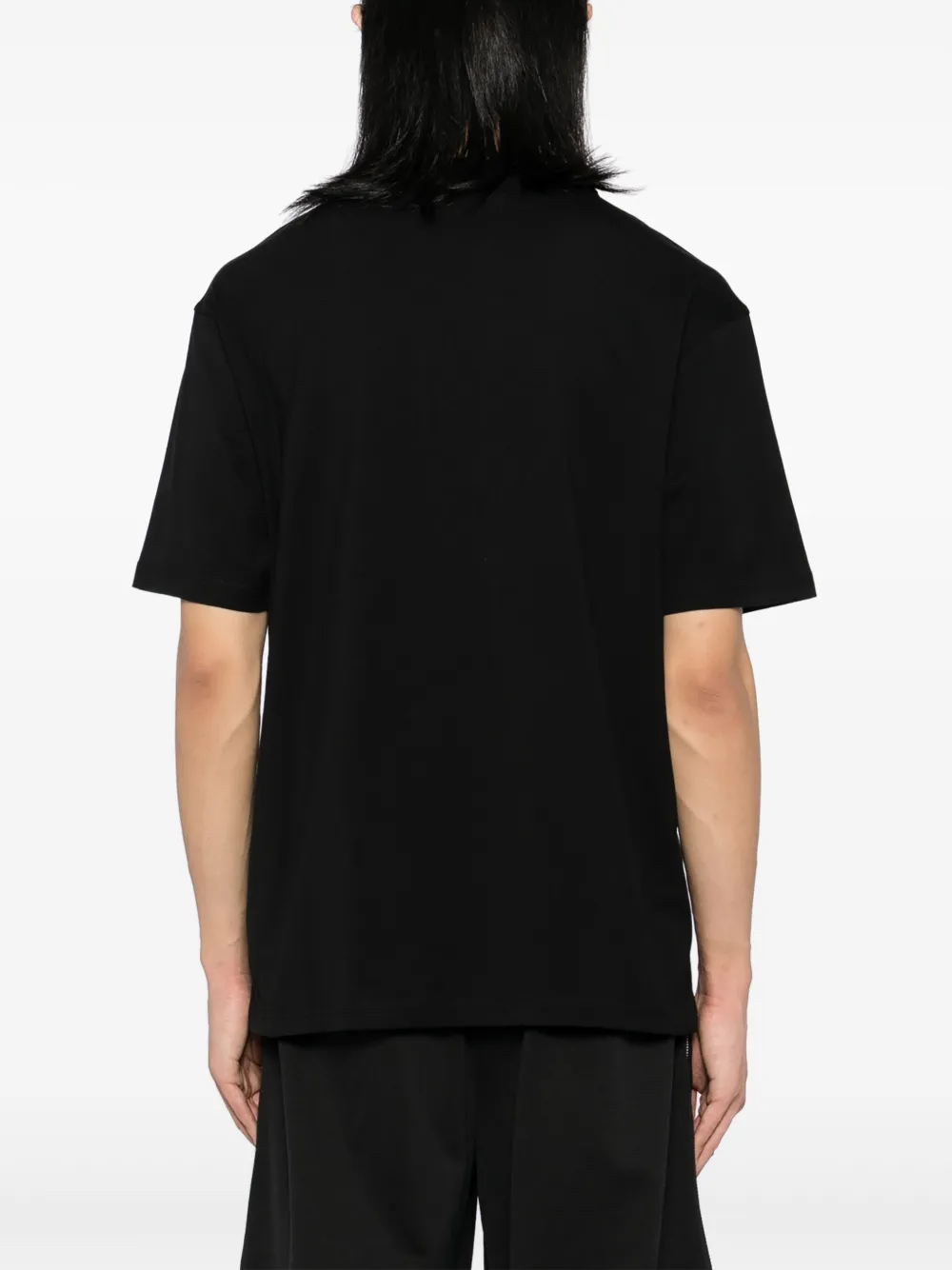 Karl Lagerfeld T-shirt met logopatch Zwart