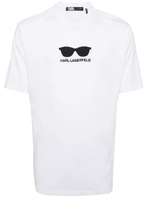 Karl Lagerfeld playera con lentes de sol bordadas