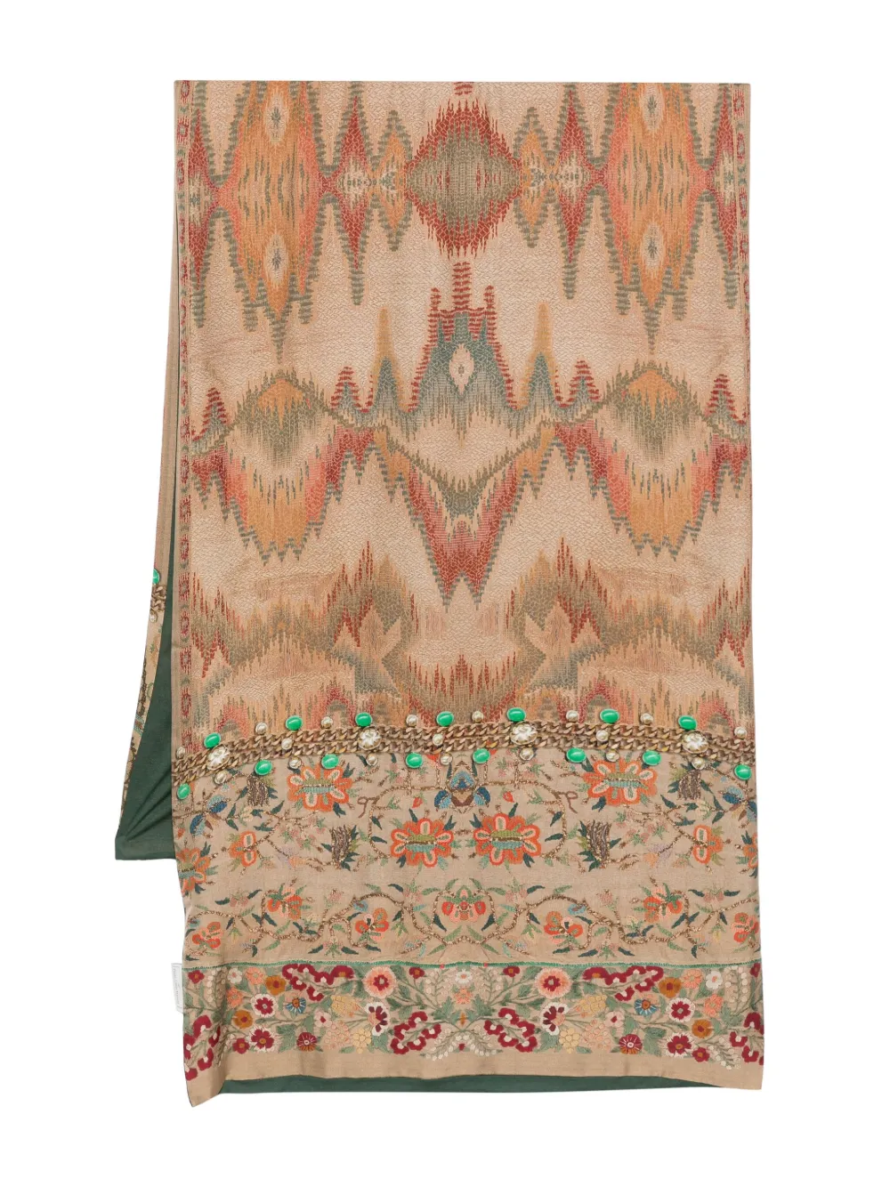 Pierre-Louis Mascia Aloeuw sjaal Beige