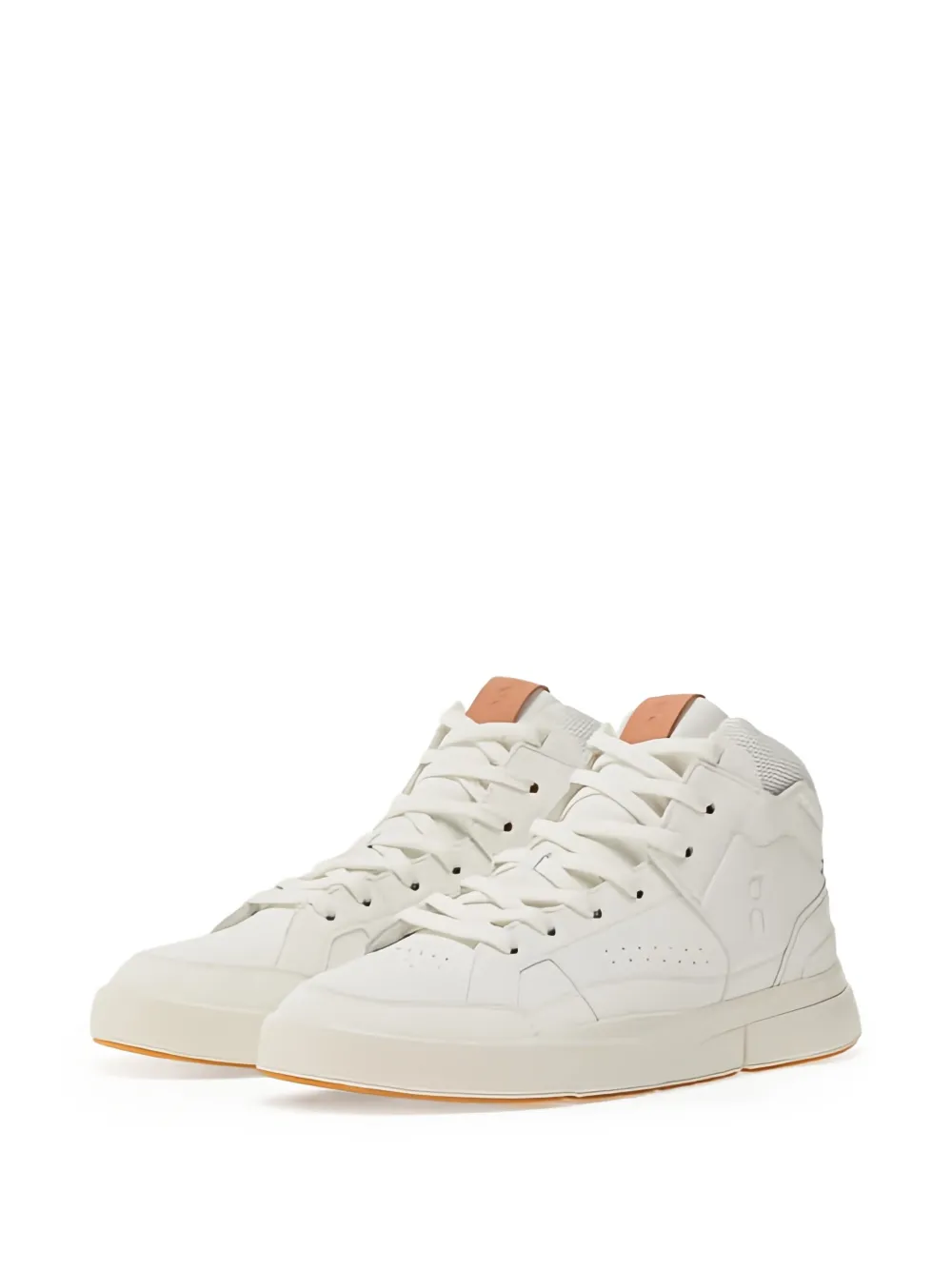 On Running Roger Clubhouse mid-top lace-up sneakers White