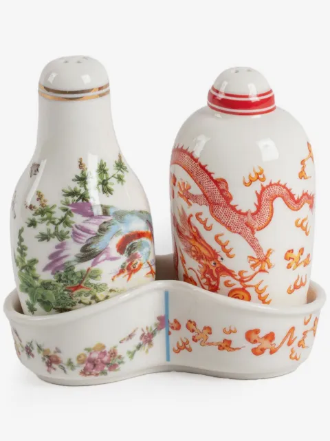 Seletti Hybrid Thea spices shaker set